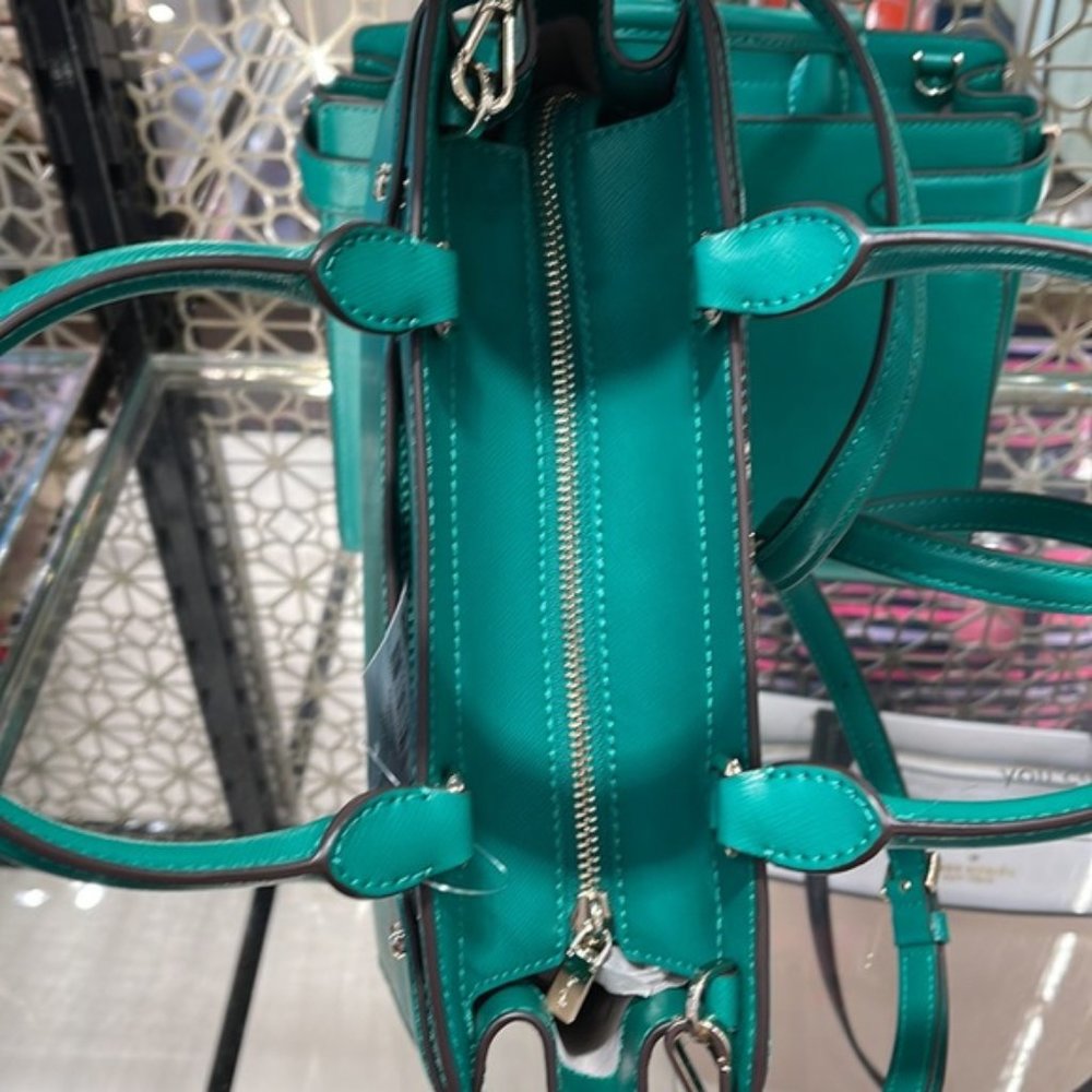 Kate Spade Staci Medium Satchel Green Bean - Picture 10 of 16